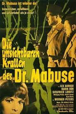 Poster 1 de Filme O Invisível Dr. Mabuse (1962)