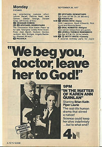 O Direito de Matar: O Caso Karen Ann Quinlan (In the Matter of Karen Ann Quinlan)