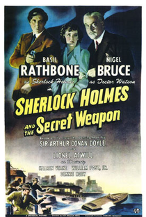 Sherlock Holmes e a Arma Secreta - Poster / Capa / Cartaz - Oficial 1