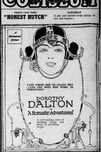 Poster de Filme A Romantic Adventuress (1920)