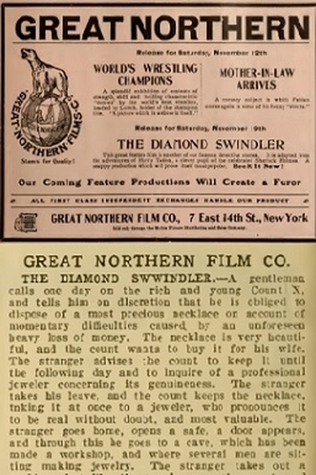  de Curta The Diamond Swindler (1910)