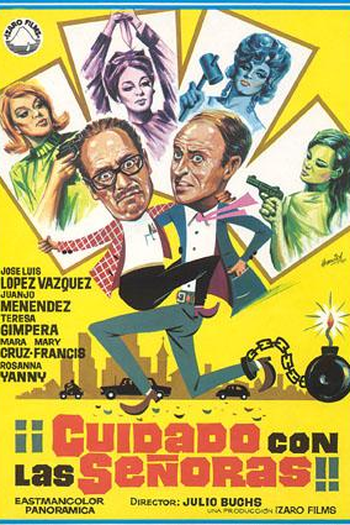Poster de Filme Cuidado con las Señoras (1968)
