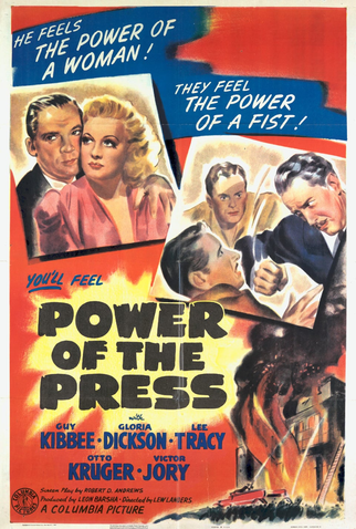 Poster 1 de Filme O Poder da Imprensa (1943)