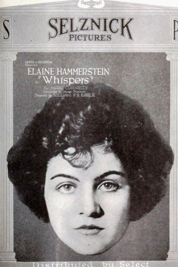 Poster de Filme Whispers (1920)