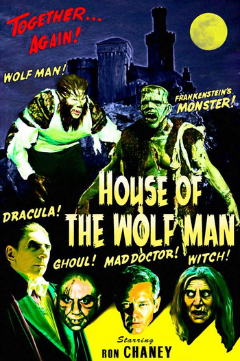 Poster de Filme House of the Wolf Man (2009)