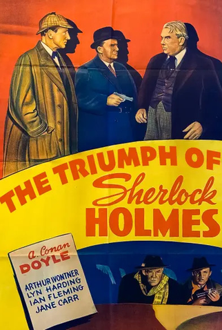 Poster 5 de Filme O Triunfo de Sherlock Holmes (1935)