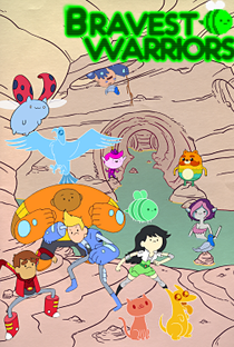 Random! Cartoons: The Bravest Warriors - Poster / Capa / Cartaz - Oficial 1