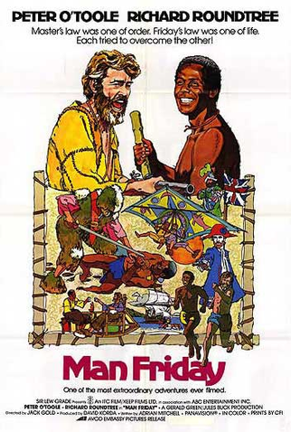 Poster 2 de Filme Robinson Crusoé (1975)