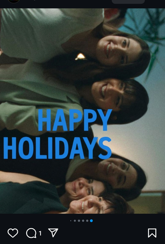 Poster 1 de Filme Happy Holidays (2024)