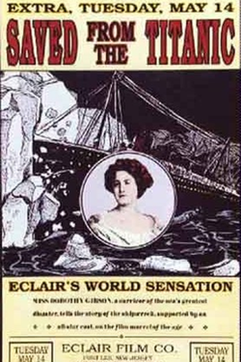 Poster de Curta Salva do Titanic (1912)