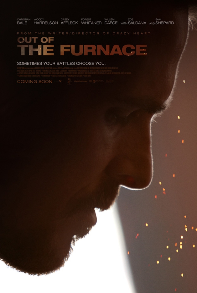 Confira novo poster e trailer de “Out of the Furnace”, estrelando Christian Bale