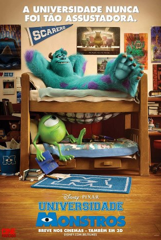 Poster 2 de Filme Universidade Monstros (2013)