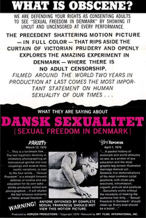 Sexual Freedom in Denmark - Poster / Capa / Cartaz - Oficial 1