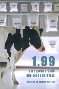 1,99 - Um Supermercado Que Vende Palavras - Poster / Capa / Cartaz - Oficial 3