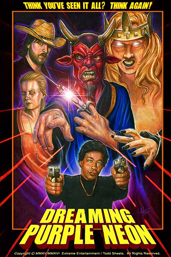 Poster de Filme Dreaming Purple Neon (2016)