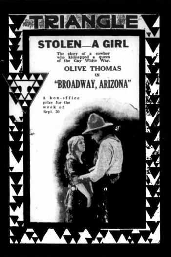 Poster de Filme Broadway Arizona (1917)