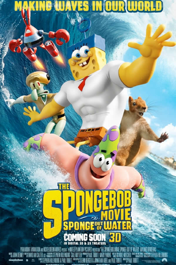  de Filme Bob Esponja: Um Herói Fora D'Água (2015)