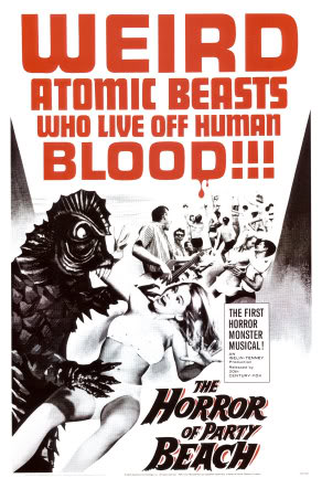 Poster 1 de Filme The Horror of Party Beach (1964)