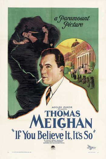 Poster de Filme If You Believe It, It's So (1922)