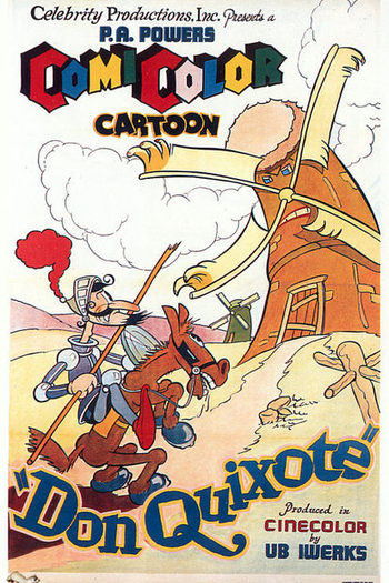 Poster de Curta Dom Quixote (1934)
