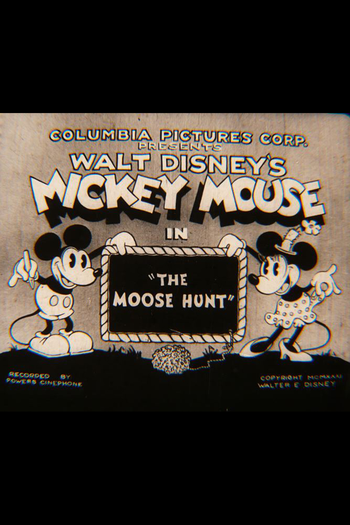 Poster de Curta A Caça ao Alce (1931)