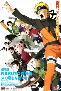 Naruto Shippuden 3: Herdeiros da Vontade de Fogo - Poster / Capa / Cartaz - Oficial 1