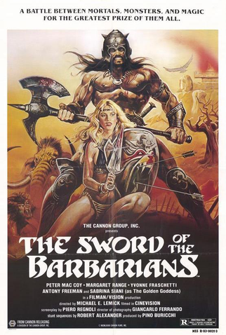 Poster 3 de Filme A Espada de Fogo (1982)