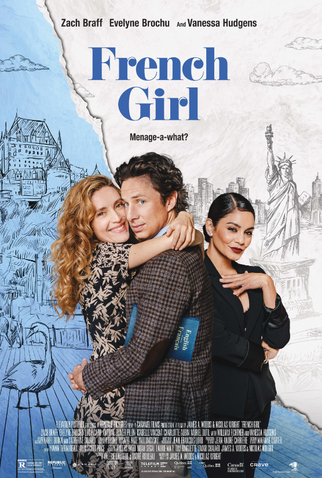 Poster 2 de Filme A Garota Francesa (2024)