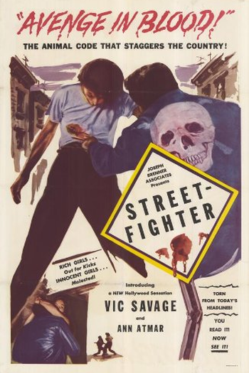 Poster de Filme Street-Fighter (1959)