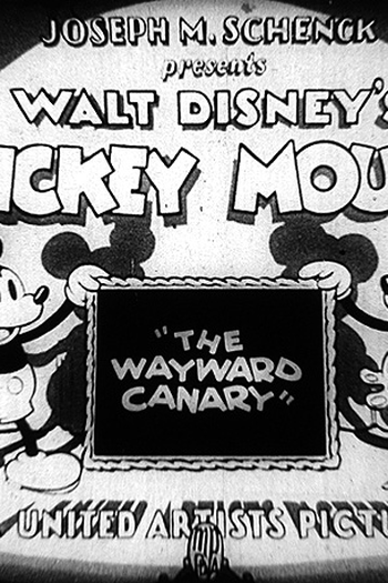 Poster de Curta The Wayward Canary (1932)
