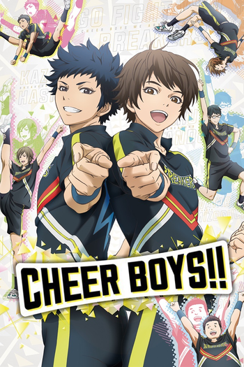 Poster de Franquia Cheer Boys!! (2016)