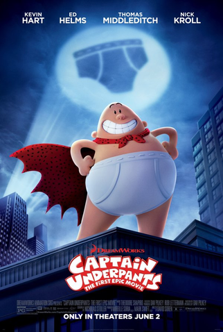 Poster 4 de Filme As Aventuras do Capitão Cueca: O Filme (2017)