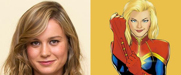 Capitã Marvel: Brie Larson é a favorita para o papel da personagem