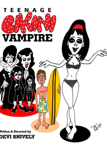 Teenage Bikini Vampire - Poster / Capa / Cartaz - Oficial 1