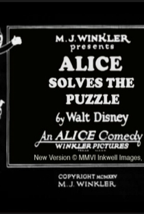 Alice Solves the Puzzle - Poster / Capa / Cartaz - Oficial 3