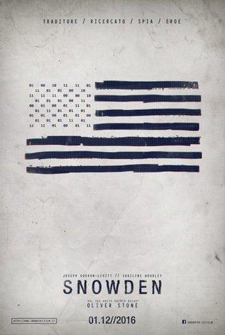 Poster 2 de Filme Snowden: Herói ou Traidor (2016)