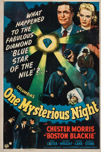 Poster de Filme O Caso do Diamante Azul (1944)
