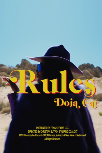 Poster de Curta Doja Cat: Rules (2019)