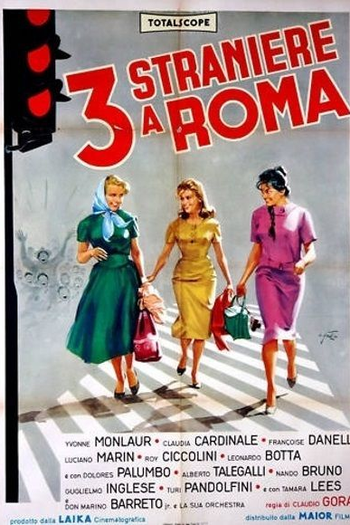Poster de TV Três Estrangeiras em Roma (1958)