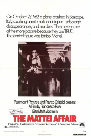 Poster 5 de Filme O Caso Mattei (1972)