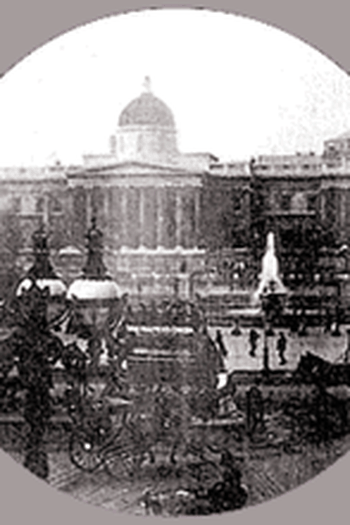  de Curta London's Trafalgar Square (1890)