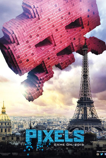 Pixels: O Filme - Poster / Capa / Cartaz - Oficial 5