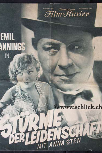 Poster de Filme Tempestade de Paixões (1932)