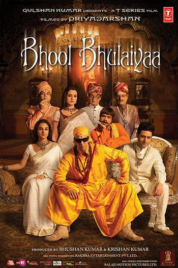 Poster de Filme Bhool Bhulaiyaa (2007)