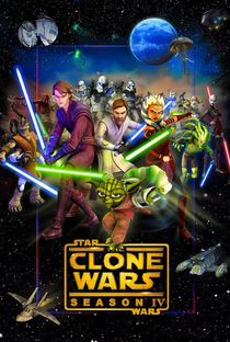 Star Wars: The Clone Wars (4ª Temporada) - Poster / Capa / Cartaz - Oficial 1