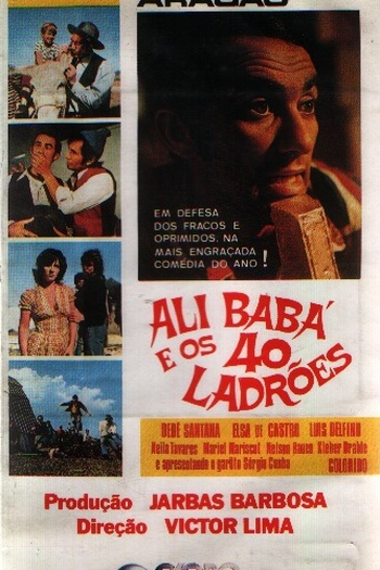 Poster de Filme Ali Babá e os 40 Ladrões (1972)