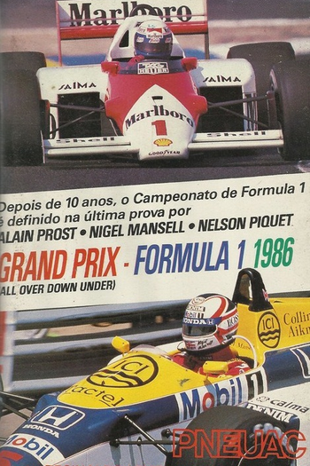 Poster de Filme Grand Prix - Formula 1, 1986 (1986)
