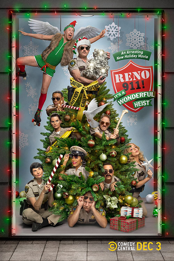 Poster de Filme Reno 911!: It's a Wonderful Heist (2022)