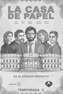 La Casa de Papel (Parte 2) - Poster / Capa / Cartaz - Oficial 1