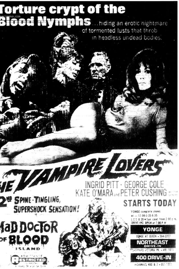  de Filme Carmilla - A Vampira de Karnstein (1970)